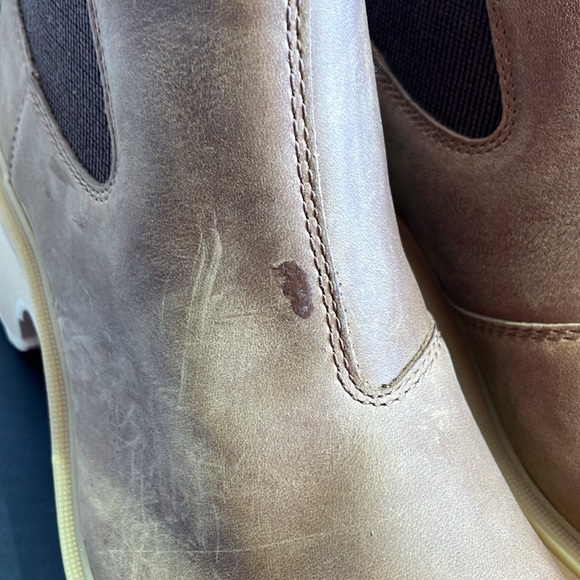 NIB **see description** SOREL HI-LINE HEEL CHELSEA umber - ceramic Size 9 - Picture 2 of 8